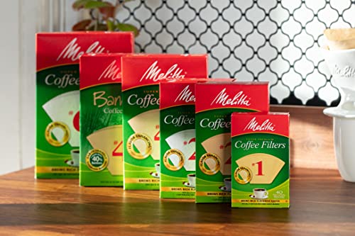 Melitta #2 Cone Coffee Filters, Natural Brown, 40 Count - Image 7