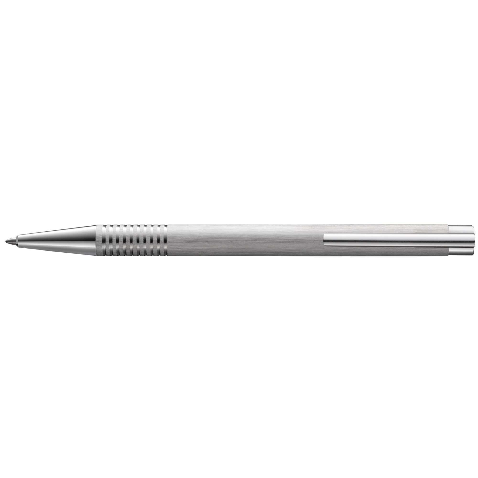 Lamy logo brushed - Ballpoint Pen in an elegant & robust stainless steel case - line width - Image 2