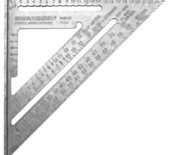 Swanson NA202 Metric Speed Square Layout Tool (Aluminum)