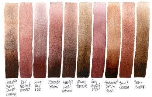 DANIEL SMITH 284600011 Extra Fine Watercolor 15ml Paint Tube, Burnt Umber, 0.5 Fl Oz (Pack - Image 3