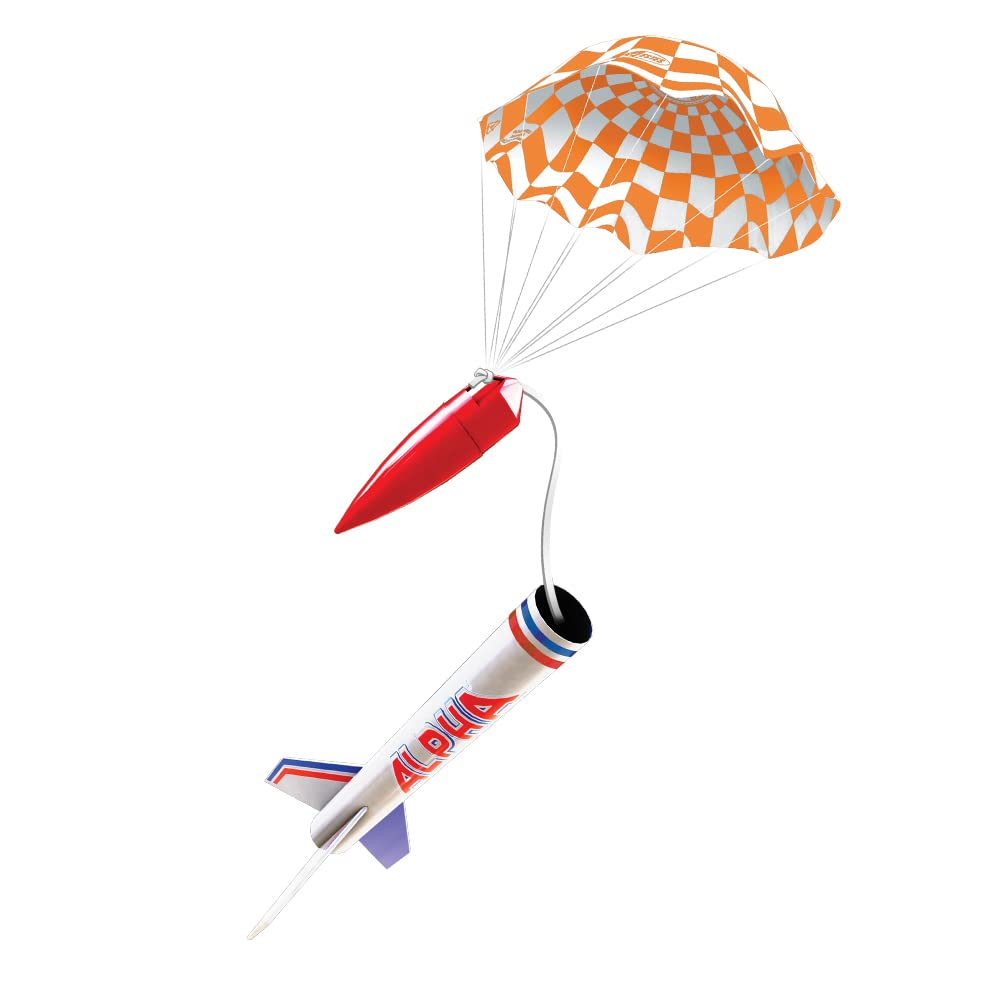 Estes-1225 Alpha Rocket, Each - White, Red and Blue - Image 7