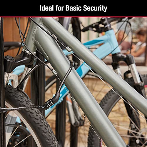 Master Lock Bike Lock Cable with Combination Black, 8143D - Image 5