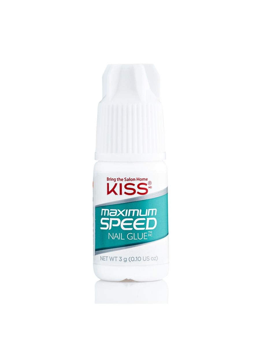KISS Products Maximum Speed Nail Glue, Clear, 0.1 Ounce - Image 4