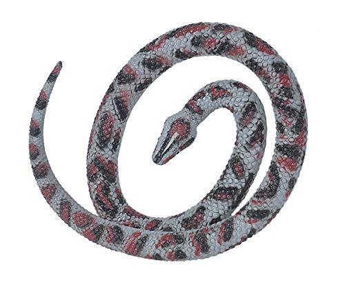 Wild Republic Rock Python, Rubber Snake Toy, Gifts for Kids, Educational Toys, 26", Multi - Image 4