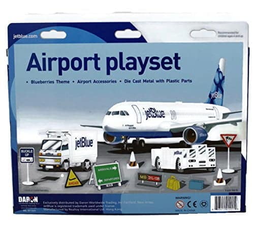 JetBlue Die-Cast Airport Playset (11 Pieces in set) - Image 2