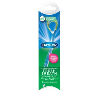 DenTek Comfort Clean Tongue Cleaner, Fresh Mint 1 ea – Packaging May Vary