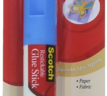 Removable Restickable Glue Stick, .49oz, Repositionable Stick