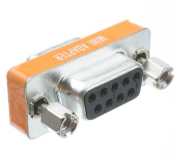 Cblwhl Mini DB9 Female/Female Adaptor