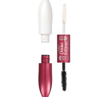 L’Oreal Paris Makeup Double Extend Tubing Mascara, Lengthening 2 Step Mascara, Smudgeproof