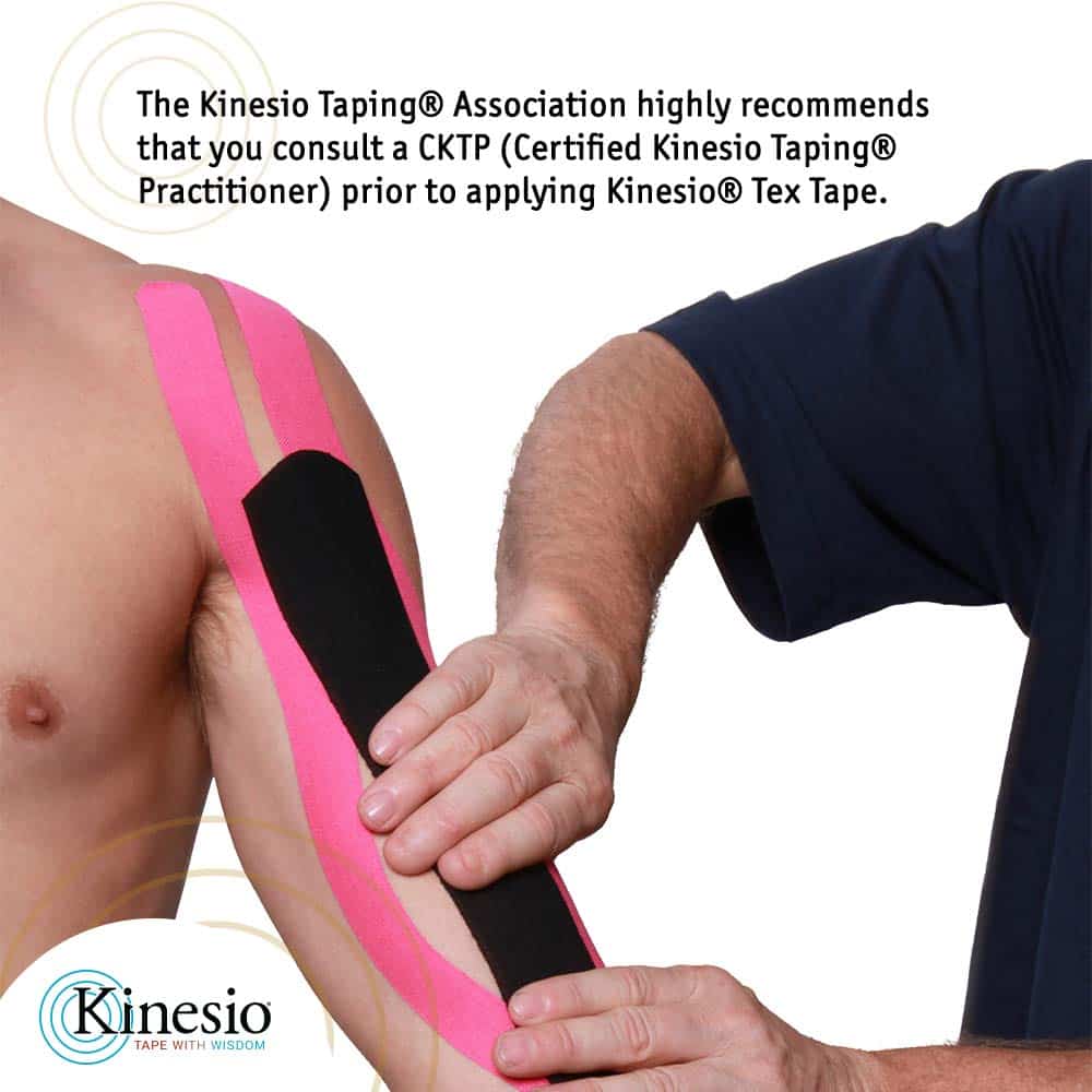 Kinesio Taping - Elastic Therapeutic Athletic Tape Tex Gold FP - Bulk Roll - Beige ? 2 in. - Image 4