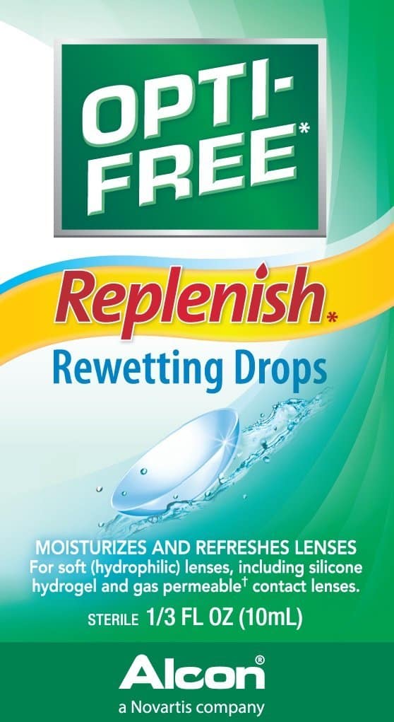 Opti-Free Replenish Rewetting Drops,10-mL,0.33 Fl Oz - Image 2