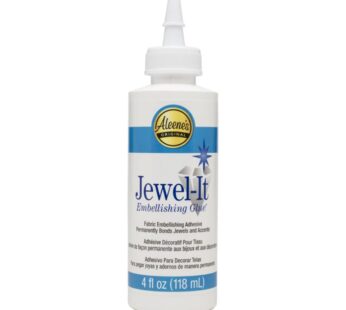Aleene’s Jewel-It Embellishing Glue, 4 Ounces, Clear, 4 Fl Oz