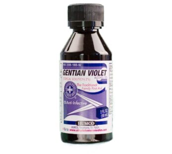 GENTIAN VIOLET SOL 2% ***HUM Size: 2 OZ Packaging may vary