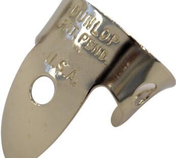 JIM DUNLOP Nickel Silver Finger & Thumbpicks, .018″, 5/Player’s Pack
