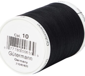 Gutermann Sew-All Thread 1094 Yards-Black (24357)