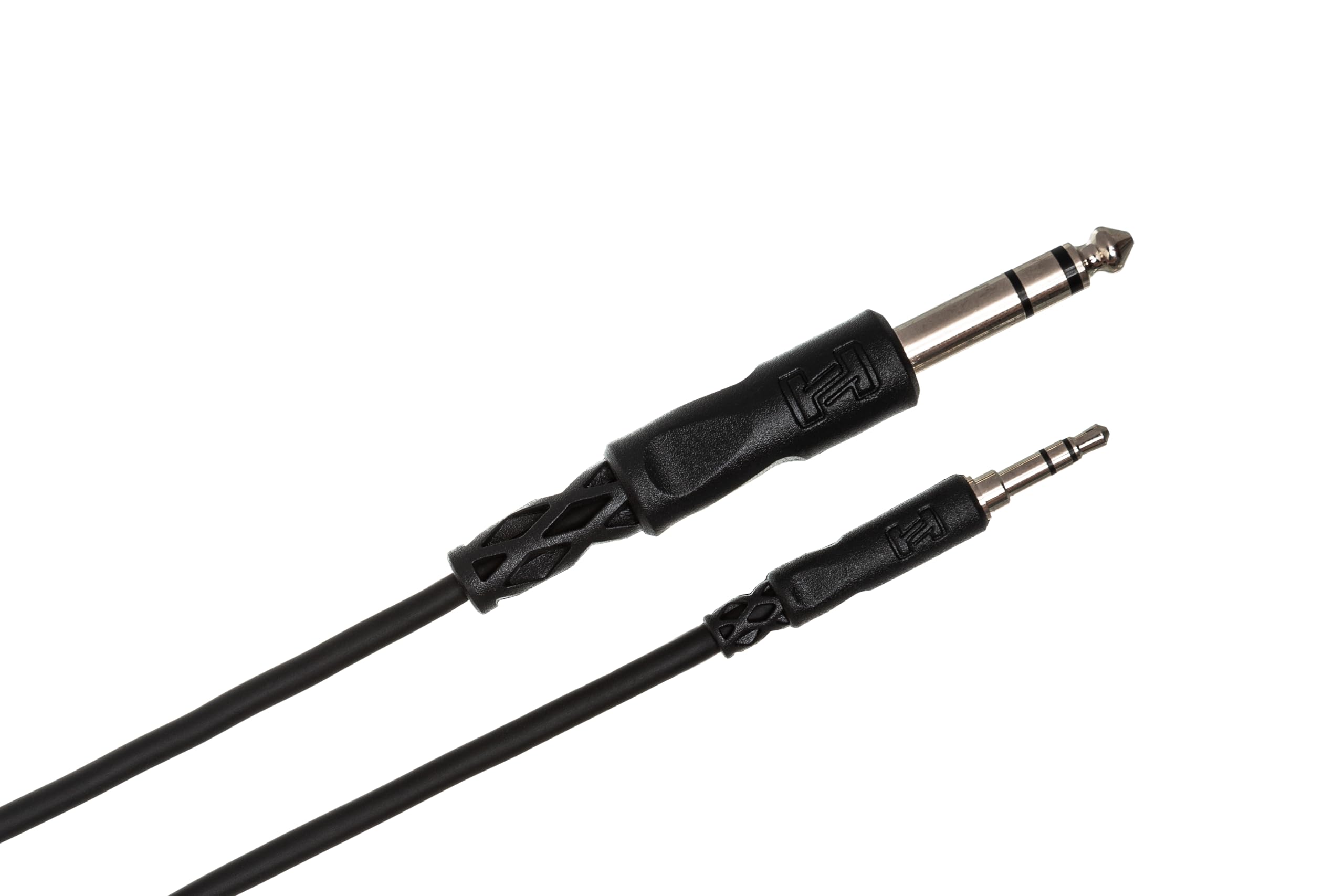 Hosa CMS-110 3.5 mm TRS to 1/4" TRS Stereo Interconnect Cable, 10 Feet