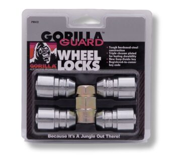 Gorilla Automotive 61621 Acorn Gorilla Guard Locks (12mm x 1.25 Thread Size) – Pack of 4