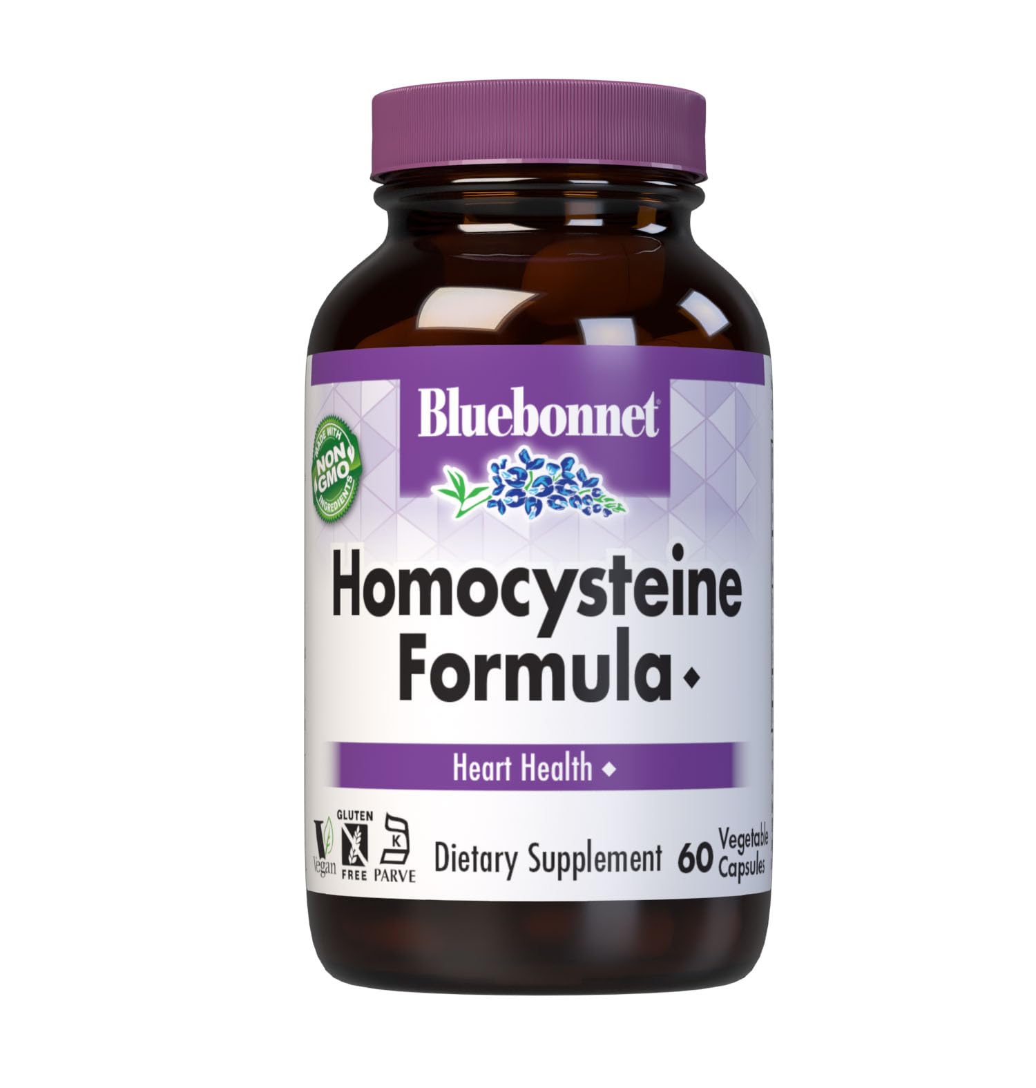 BlueBonnet Homocysteine Formula Supplement, 60 Count