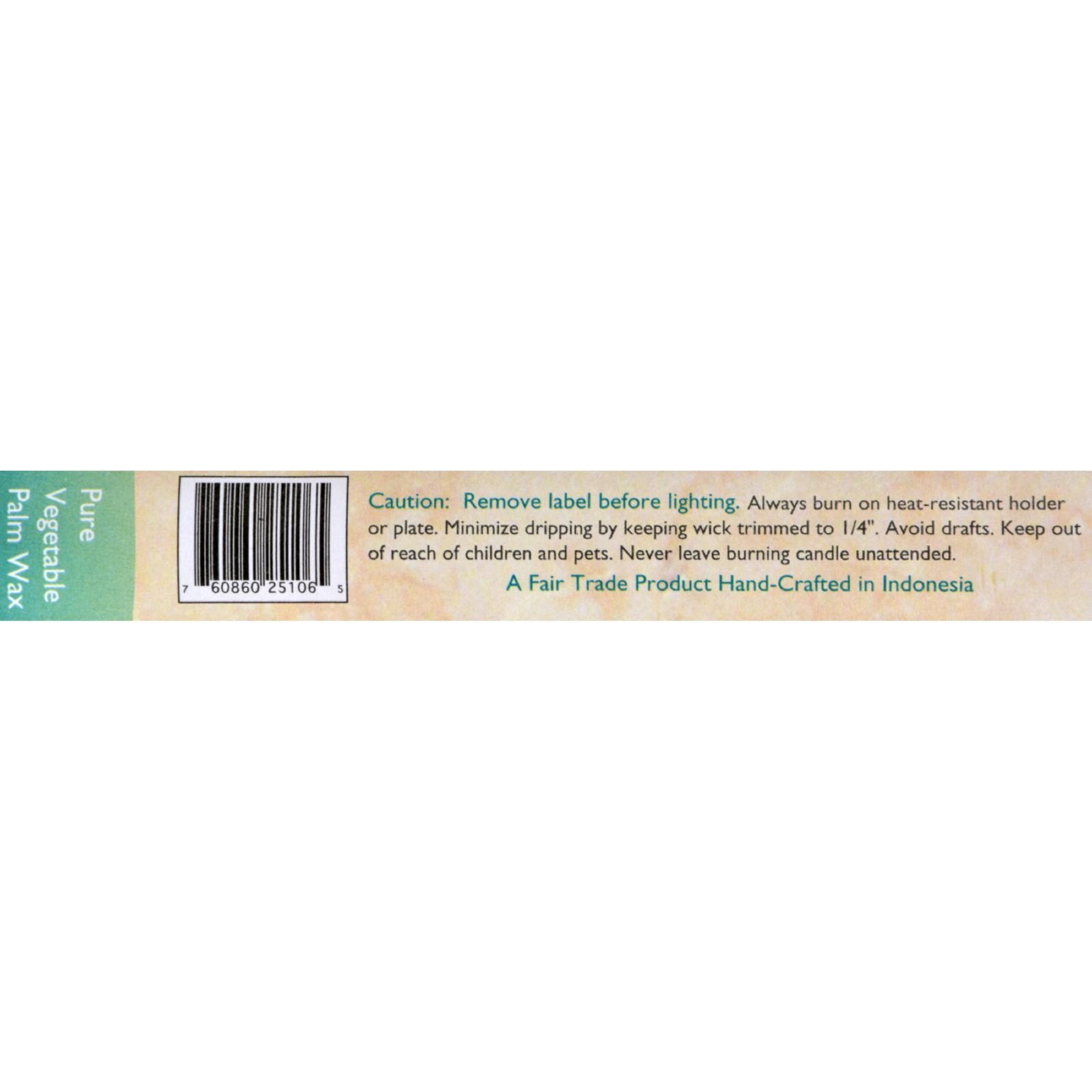 Aloha Bay Chakra Pillar Love Candle, 1 EA, Orange - Image 3
