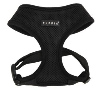 Puppia Soft Dog Harness No Choke Over-The-Head Triple Layered Breathable Mesh Adjustable C