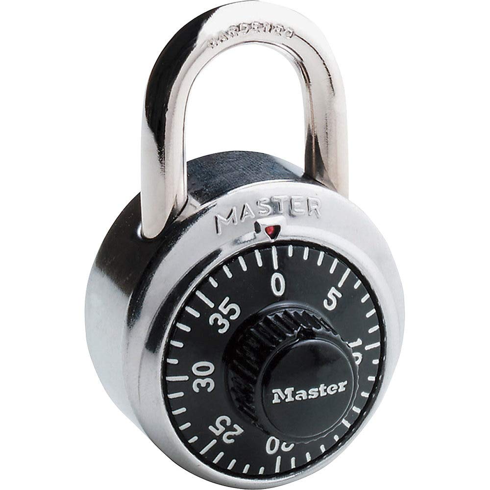 Master Lock 1500D Locker Lock Combination Padlock, 1 Pack, Black - Image 3