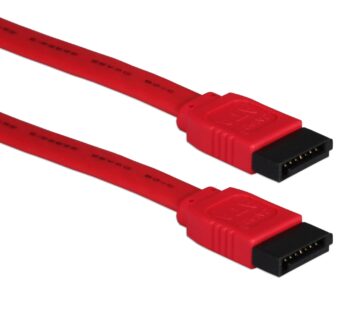 QVS SATA-20 Serial ATA Internal Data Cable – 40 Inches