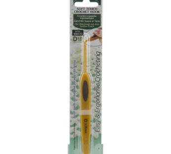 Clover Soft Touch 3.25-mm Crochet Hooks, Size D (1004/D)