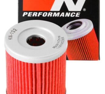 K&N Motorcycle Oil Filter: High Performance, Premium, Designed to be used with Synthetic o