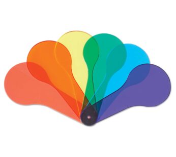 Learning Resources Color Paddles – Set of 18 Paddles, Grades PreK/Ages 3+ Preschool Scienc