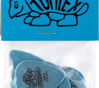 JIM DUNLOP Standard 1.0mm Blue Guitar Pick, 12 Pack