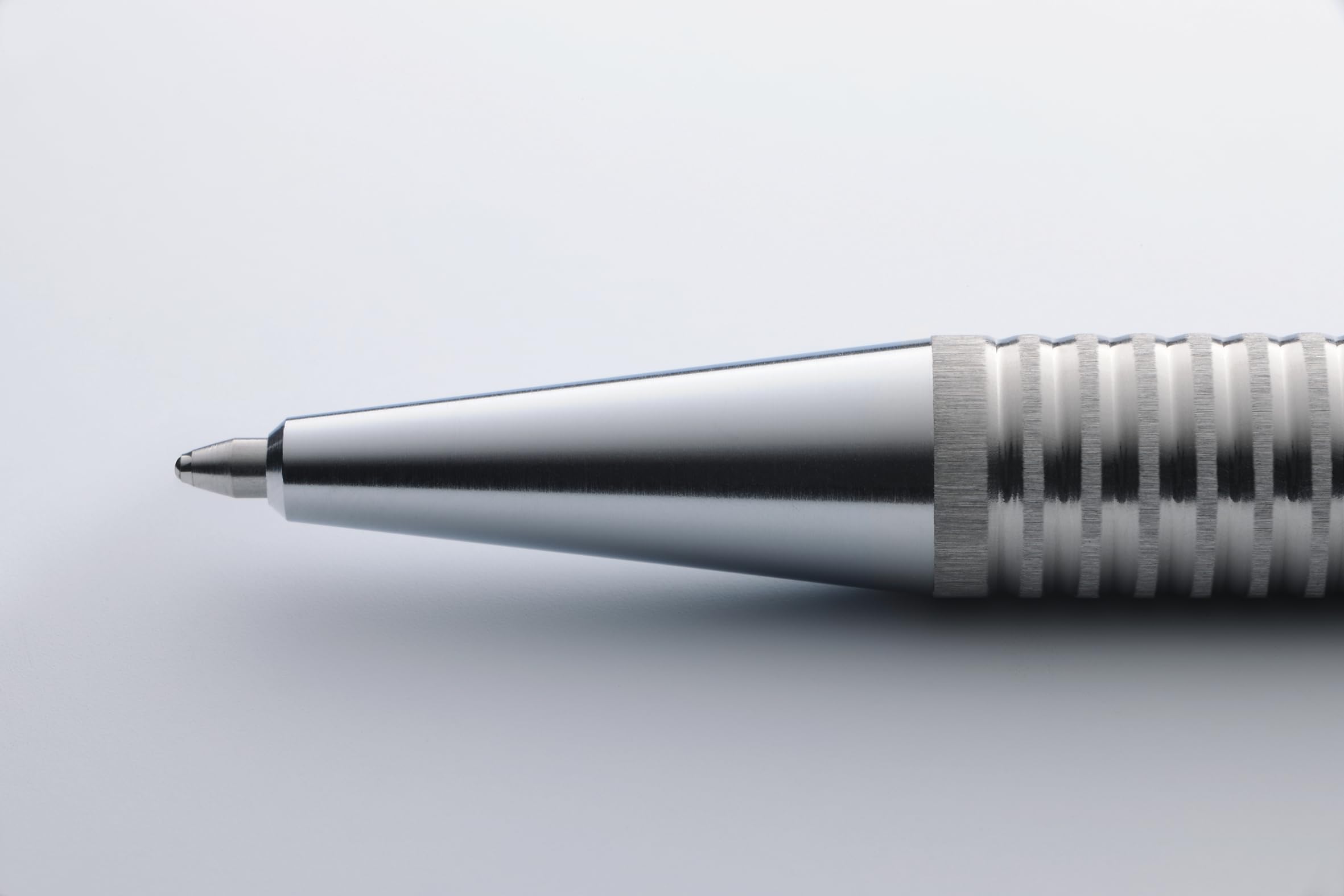 Lamy logo brushed - Ballpoint Pen in an elegant & robust stainless steel case - line width - Image 4