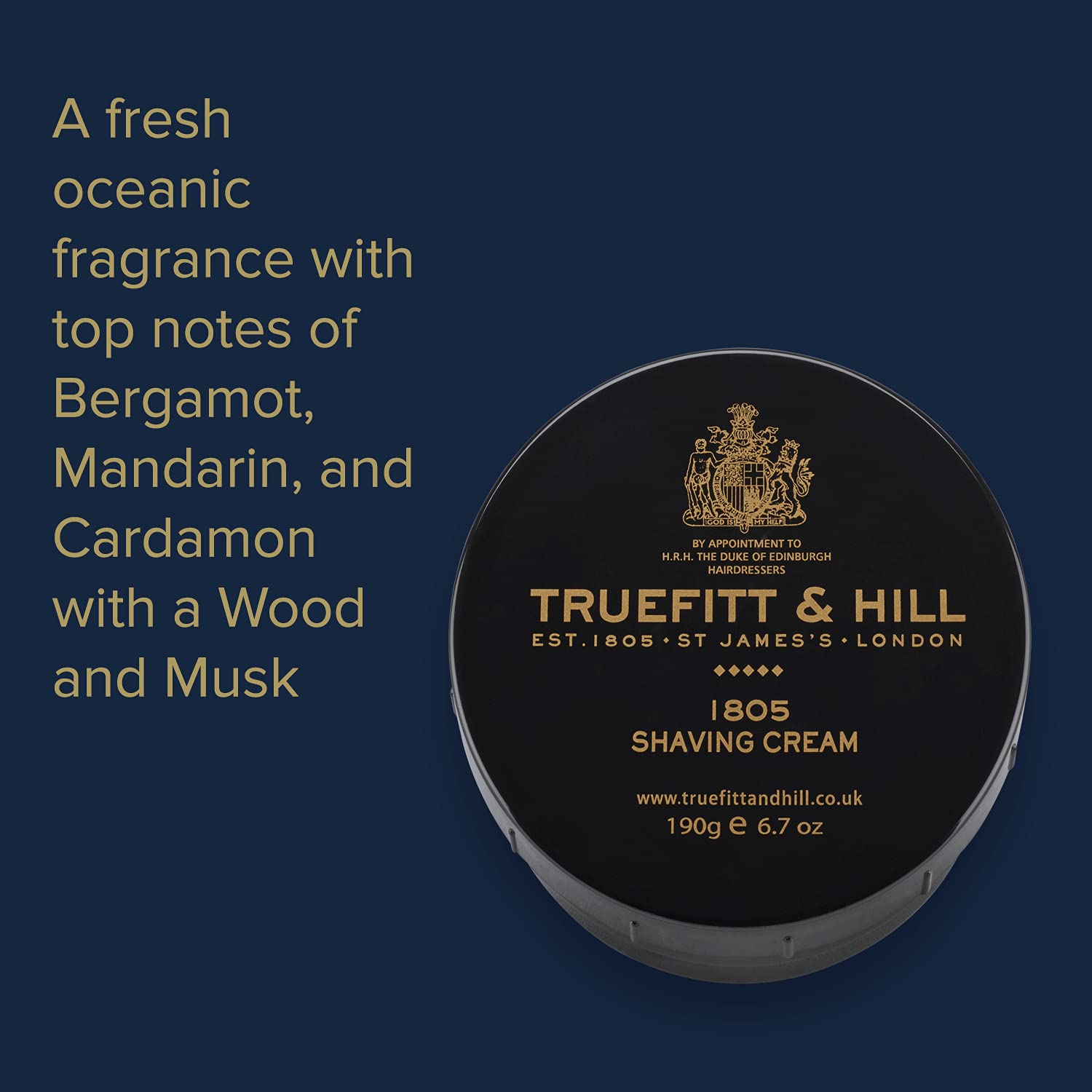 Truefitt & Hill Shaving Cream Bowl - 1805 | Smooth Glide for Close, Yet Comfortable Hydrat - Image 3