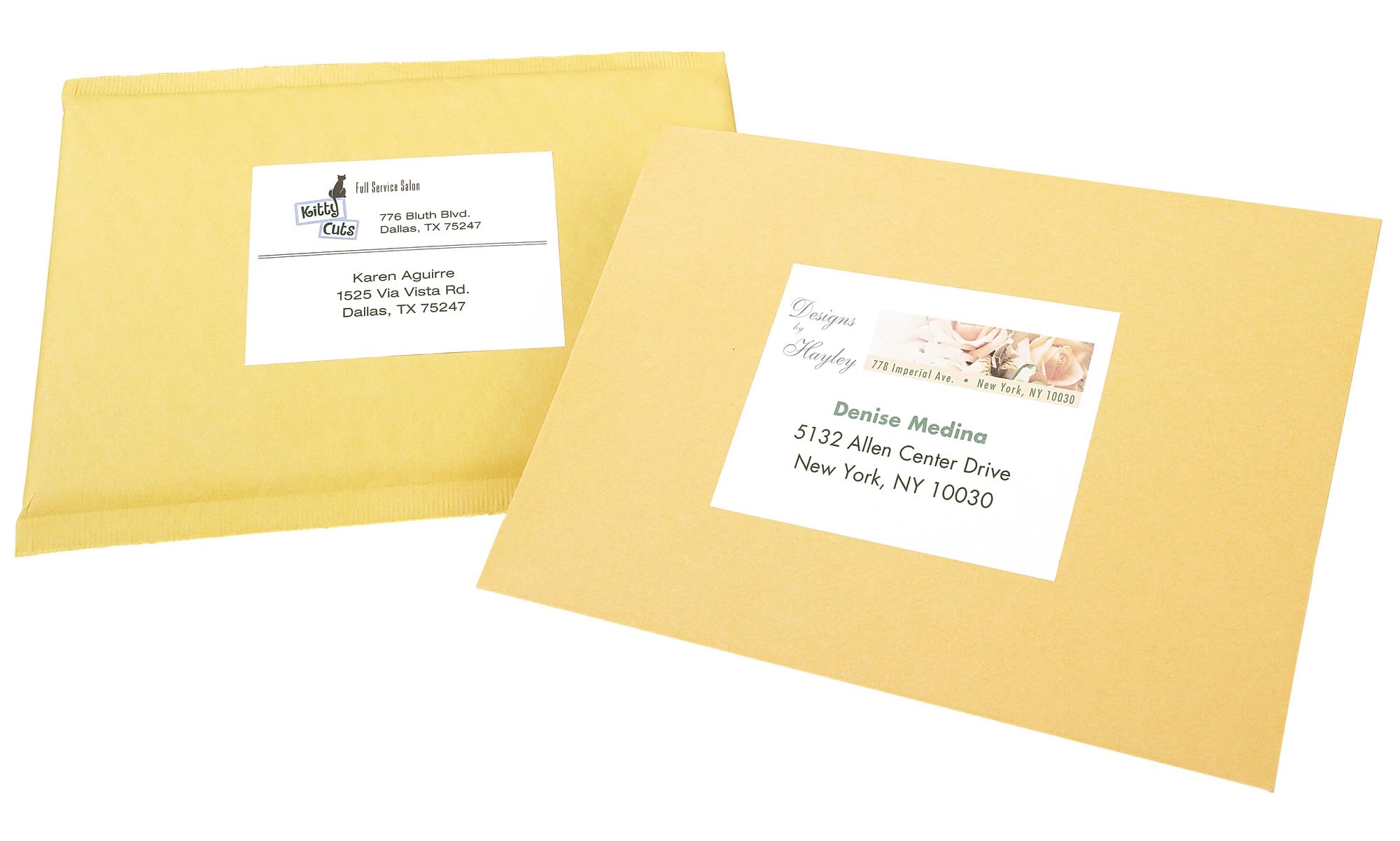 Avery Self-Adhesive Removable Labels, 3 x 4 Inches, White, 80 per Pack (5453) - Image 5