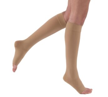 JOBST Relief Knee High Graduated Compression Socks, 20-30 mmHg – Comfortable Unisex Design