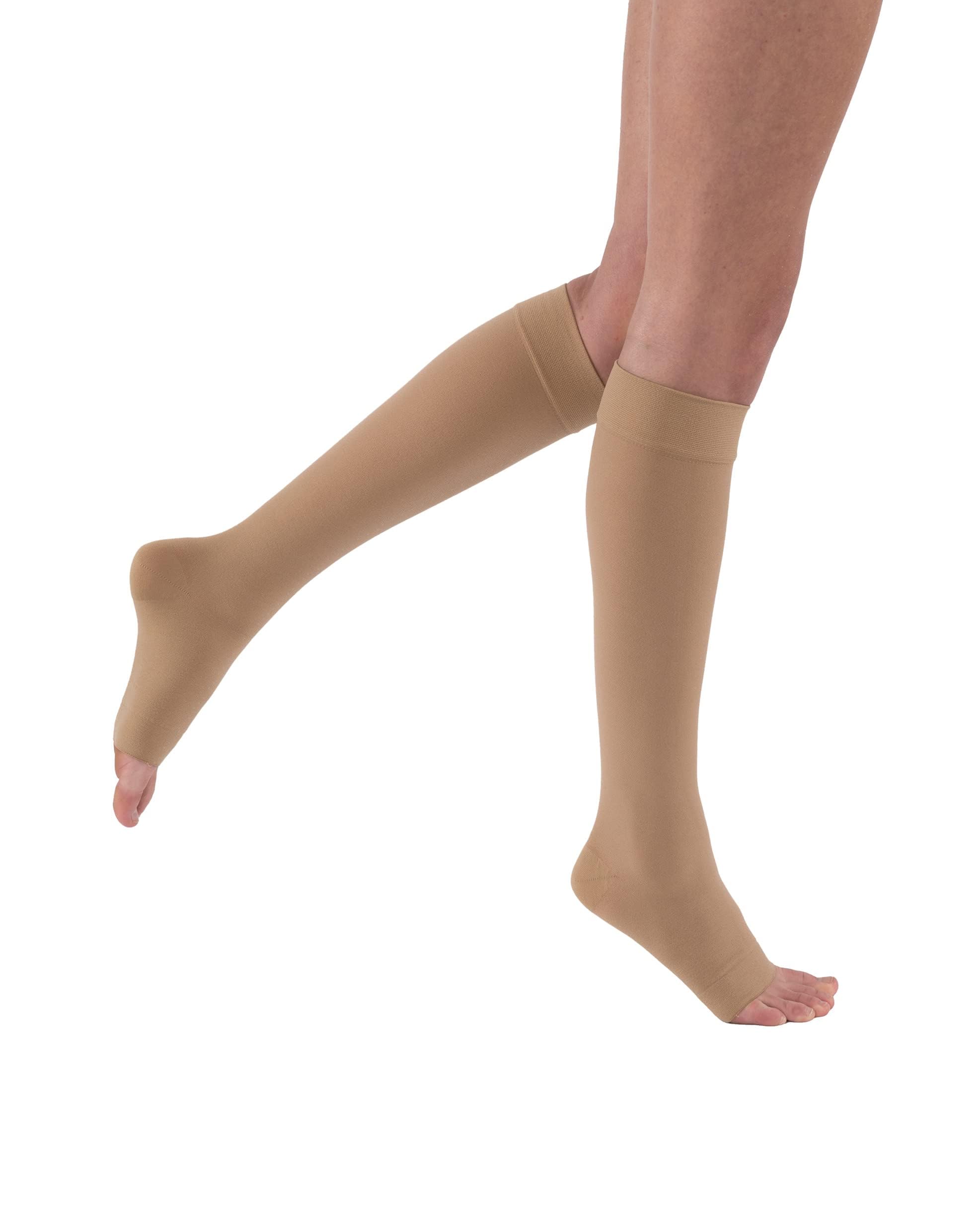 JOBST Relief Knee High Graduated Compression Socks, 20-30 mmHg - Comfortable Unisex Design