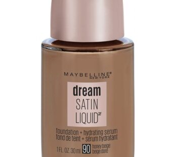 Maybelline New York Dream Satin Liquid Foundation, Honey Beige 1 oz