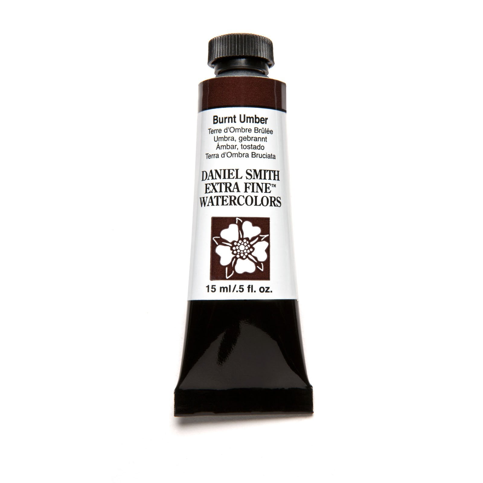 DANIEL SMITH 284600011 Extra Fine Watercolor 15ml Paint Tube, Burnt Umber, 0.5 Fl Oz (Pack - Image 5