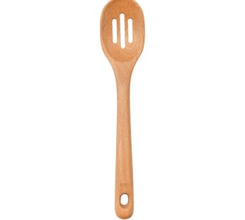 OXO Good Grips Large Wooden Slotted Spoon, Beech