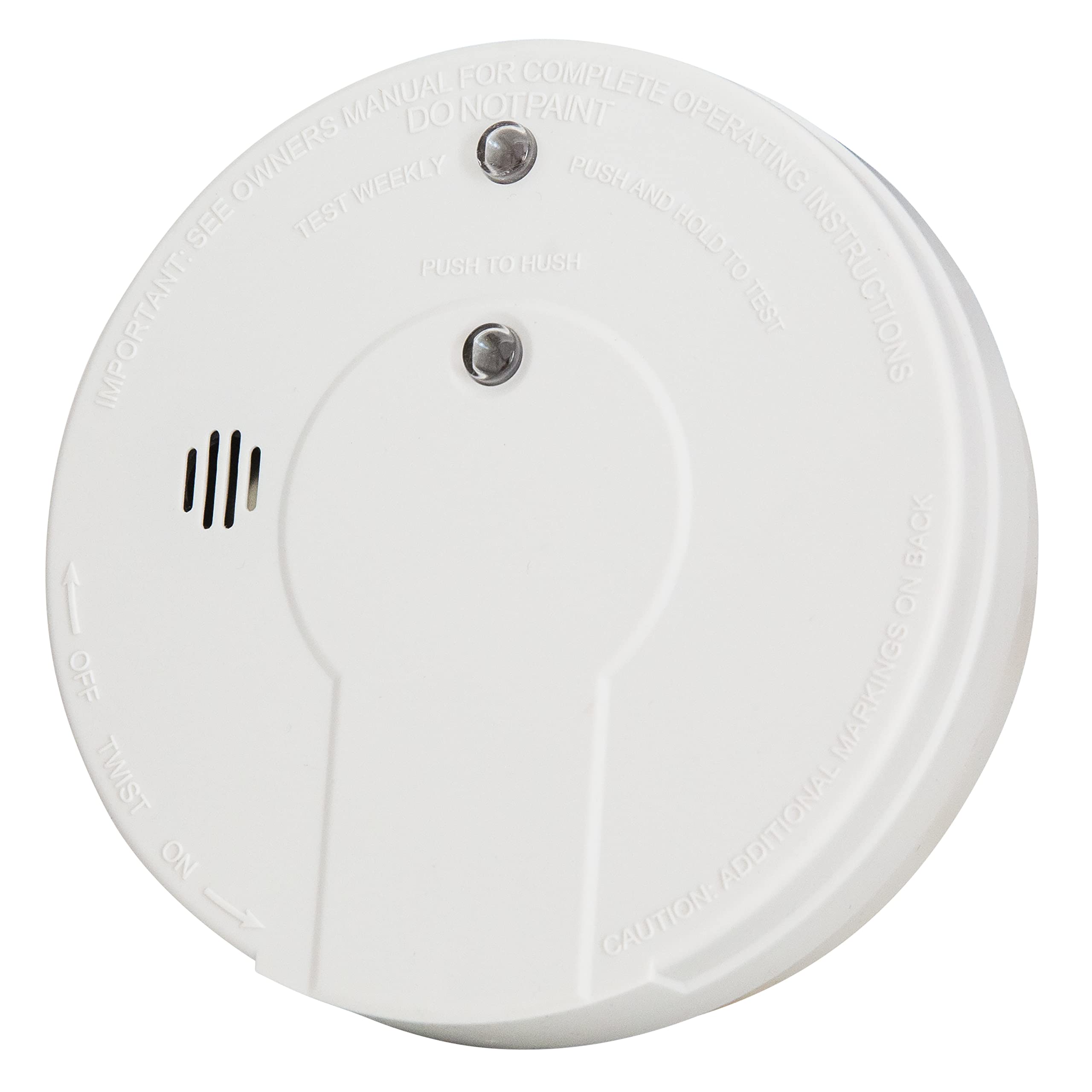Kidde Premium Smoke Detector, Battery-Operated Smoke Alarm with Hush Feature, 9V Battery I - Image 2
