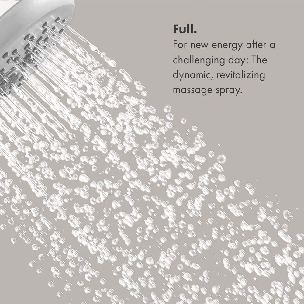 hansgrohe 100 Handshower E 3-Jet, 2.5 GPM - Image 4