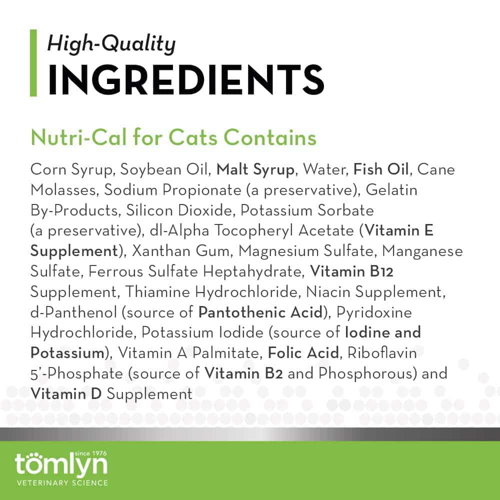 Tomlyn High Calorie Nutritional Gel for Cats, (Nutri-Cal) 4.25 oz - Image 4