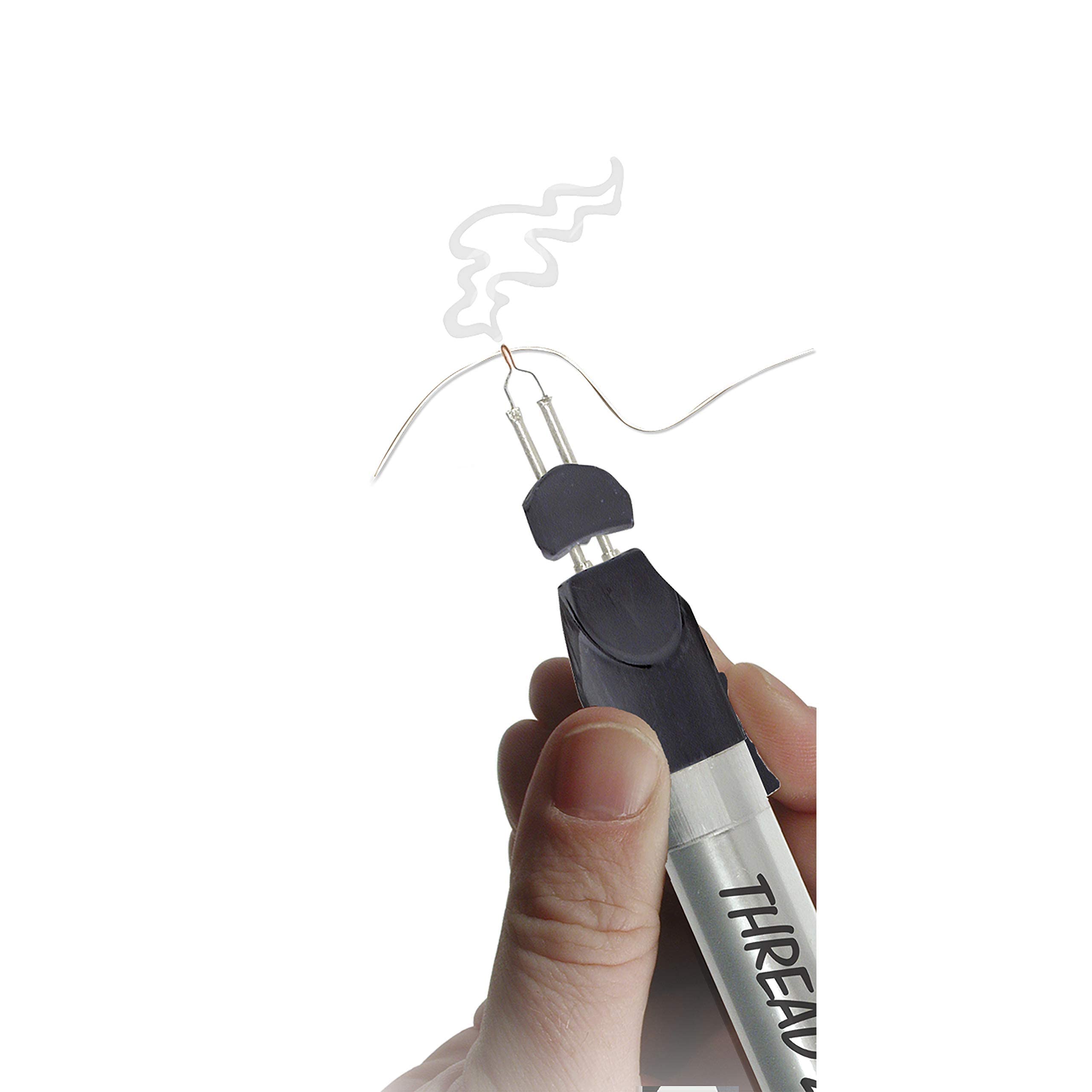 The Beadsmith Thread Zap, Thread Burner, 5.25 inches, Push Button, Battery Operated (1xAA) - Image 6