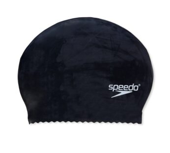 Speedo Unisex Swim Cap Latex Speedo Black One Size