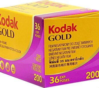 Kodak Gold 200 Color Negative Film (ISO 200) 35mm 36-Exposures, 603 3997