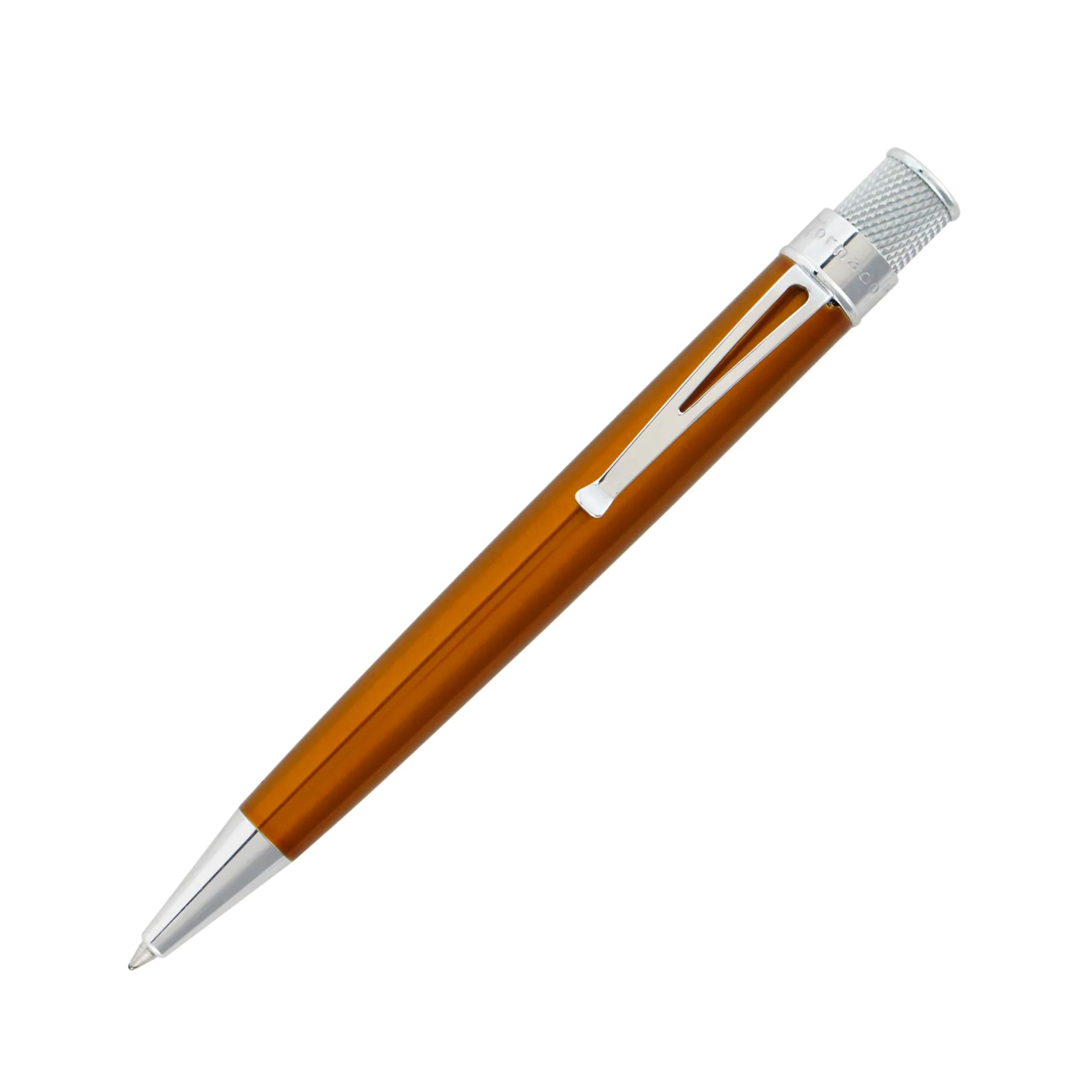 Retro 1951 Tornado? Classic Lacquer Rollerball Pen - Orange