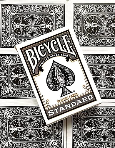 Bicycle Black Playing Cards, Standard Index, 1 Deck - Image 4