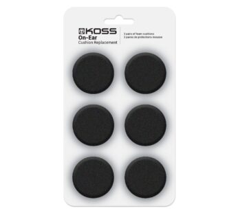 Koss Portable Replacement Cushions,Black