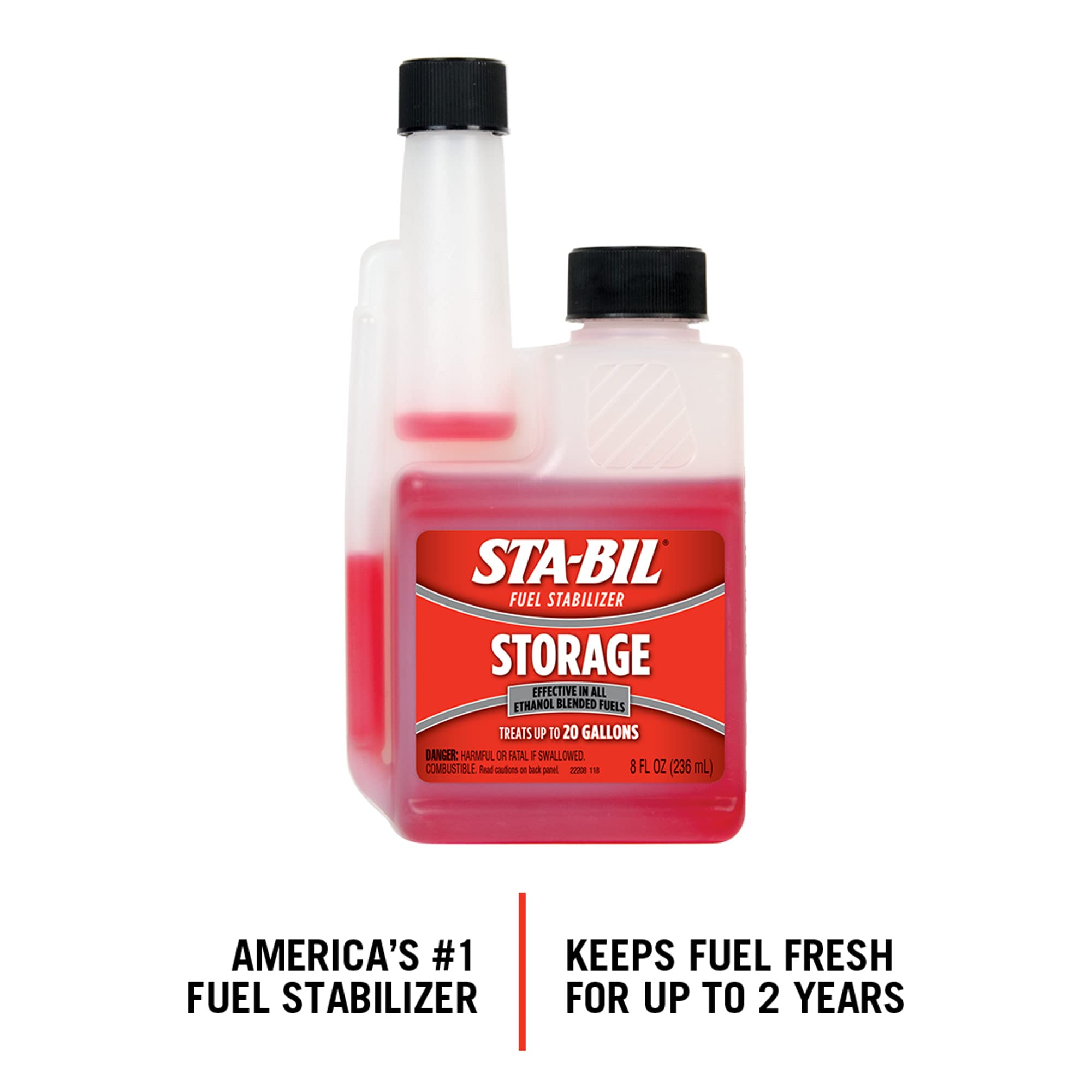STA-BIL Storage Fuel Stabilizer - Keeps Fuel Fresh for 24 Months - Prevents Corrosion - Ga - Image 2