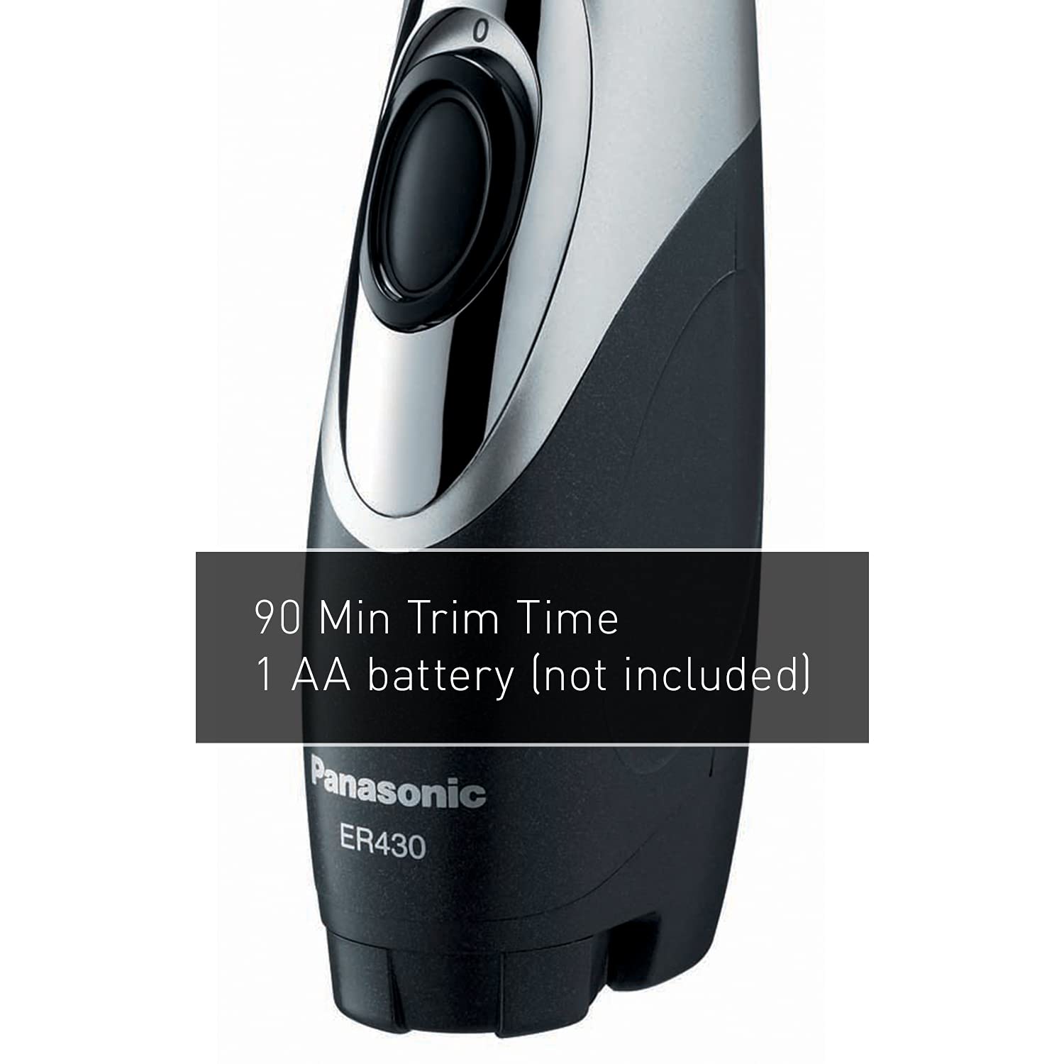 Panasonic ER430K Nose, Ear and Facial Hair Trimmer Wet/Dry with Vacuum Cleaning System - Image 7