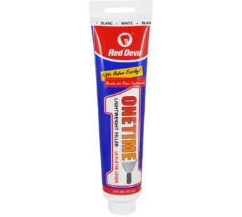 Red Devil 0545 ONETIME Lightweight Spackling, 6 Oz. Squeeze Tube